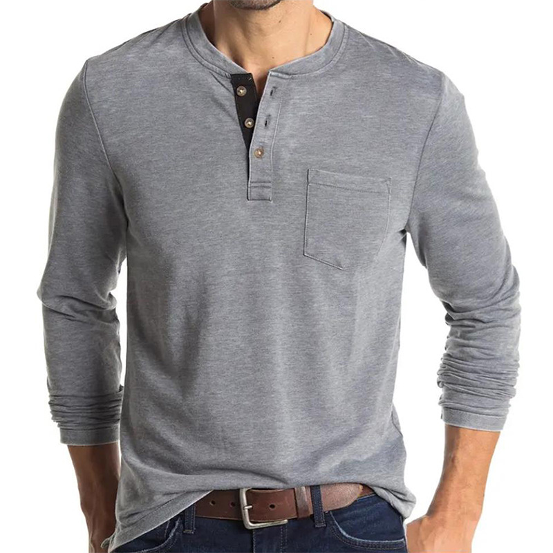 Undershirt Crew Neck - T-shirt da uomo a maniche lunghe