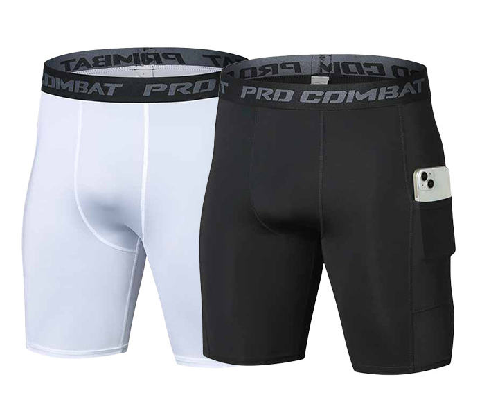 Compression Shorts Athletes - Pantaloncini da palestra da uomo con