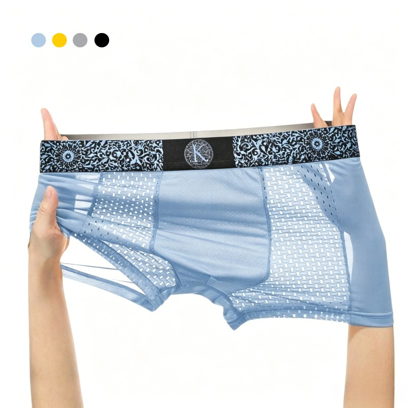 Boxer da Uomo in Seta Ghiaccia - Mesh Sport Boxer recensione e prezzo